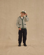 Haywood Cardigan - Green Stripe