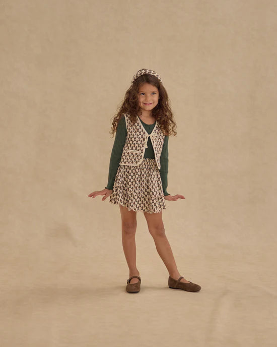 Quilted Vest - Harvest Floral