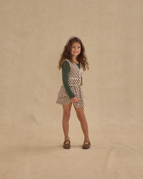 Quilted Vest - Harvest Floral