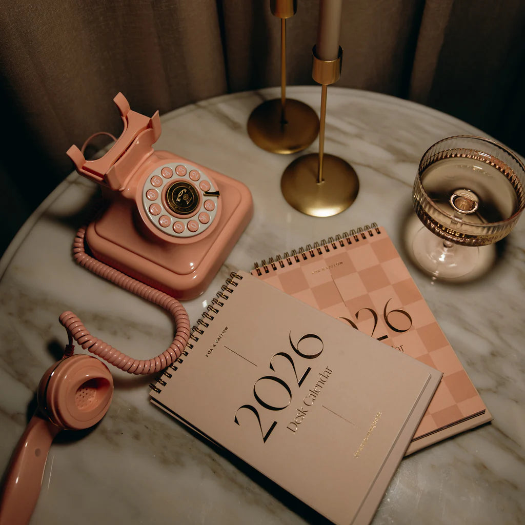 2026 Minimal Desk Calendar