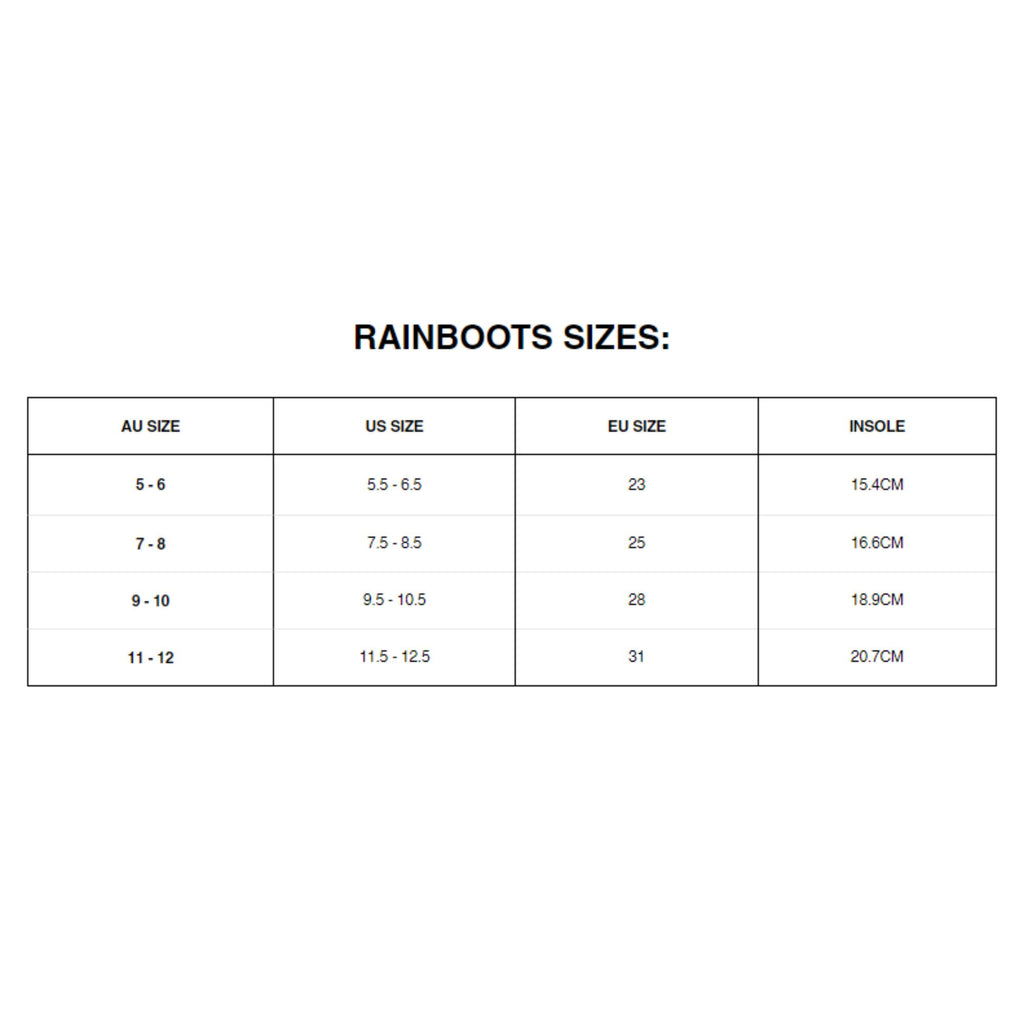 Dino Band Rainboot - Winter Green