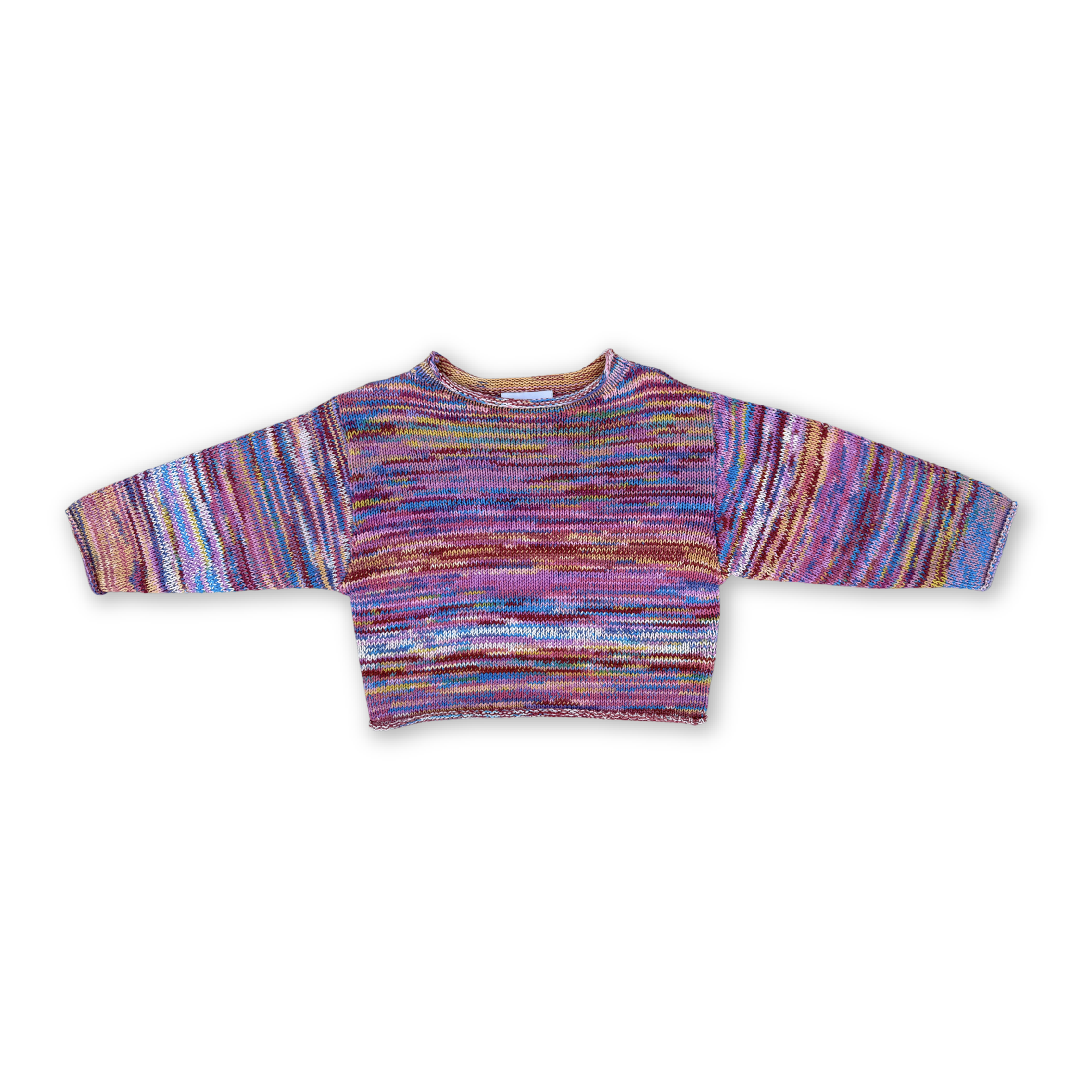 Knitted Pull Over - Rainbow
