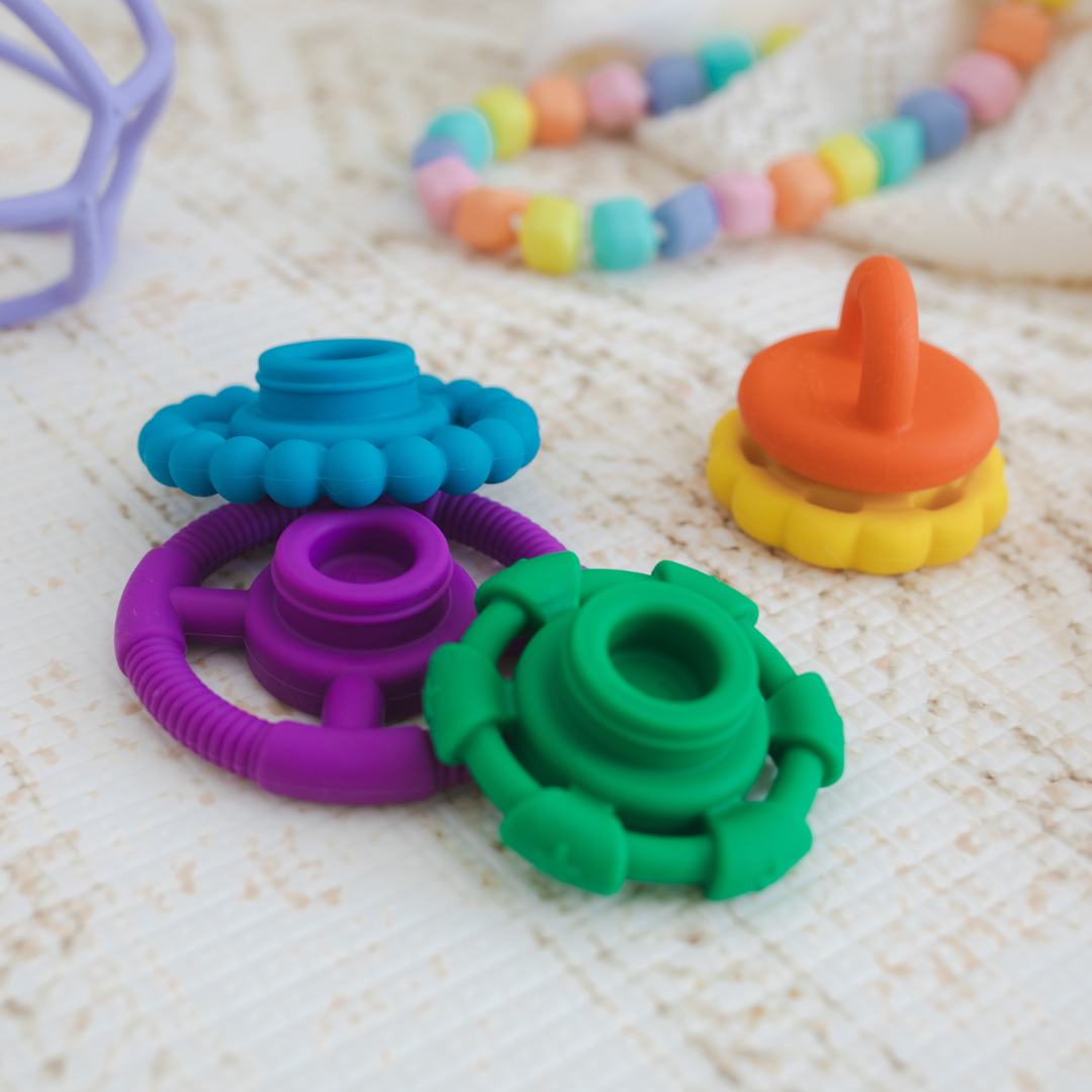 Rainbow Wobble Stacker | Bright