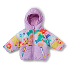 Kids Puffer Jacket - Rainbow Valley