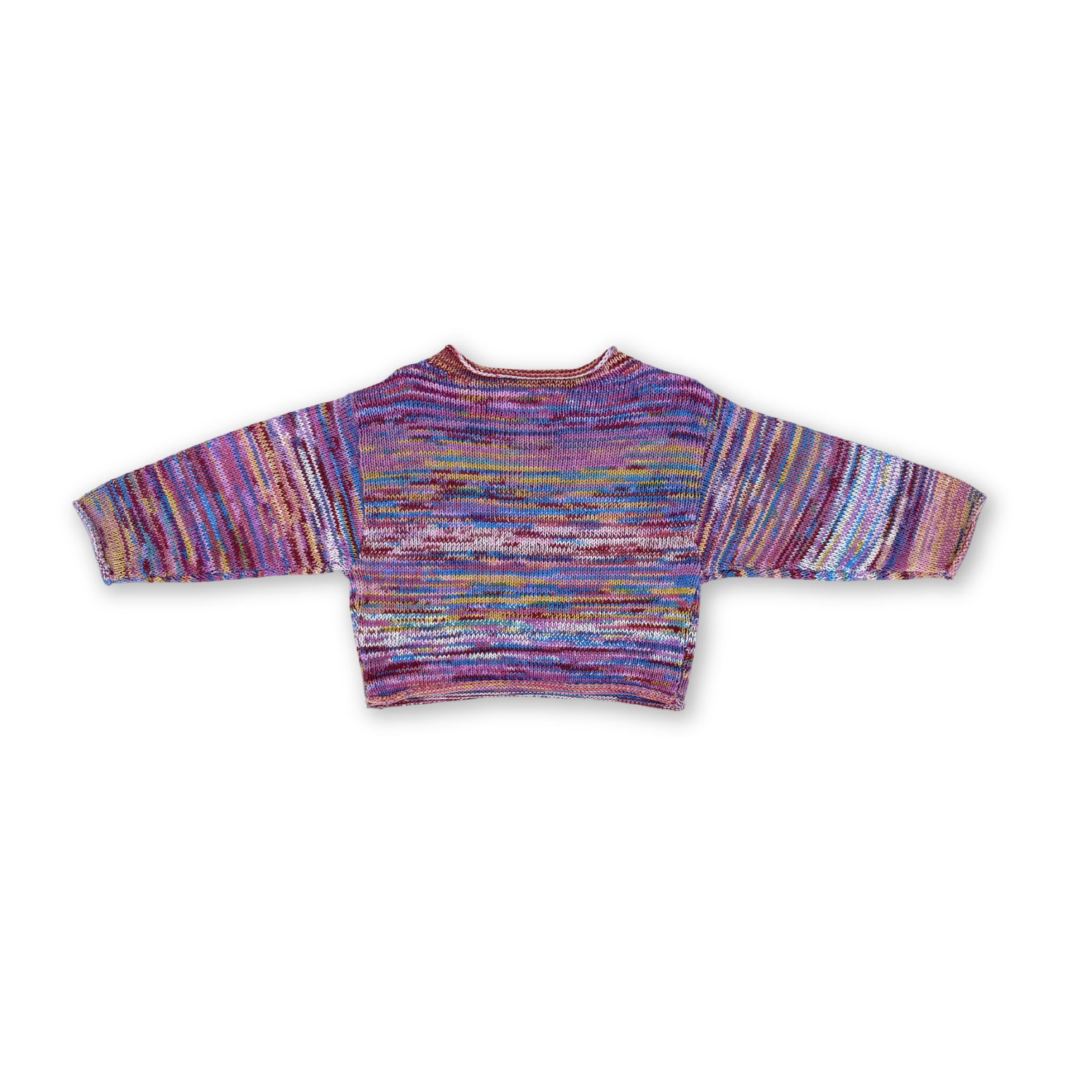 Knitted Pull Over - Rainbow