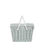 Rattan Piki Basket - Vintage Blue