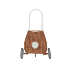 Rattan Bunny Luggy with Lining - Gumdrop