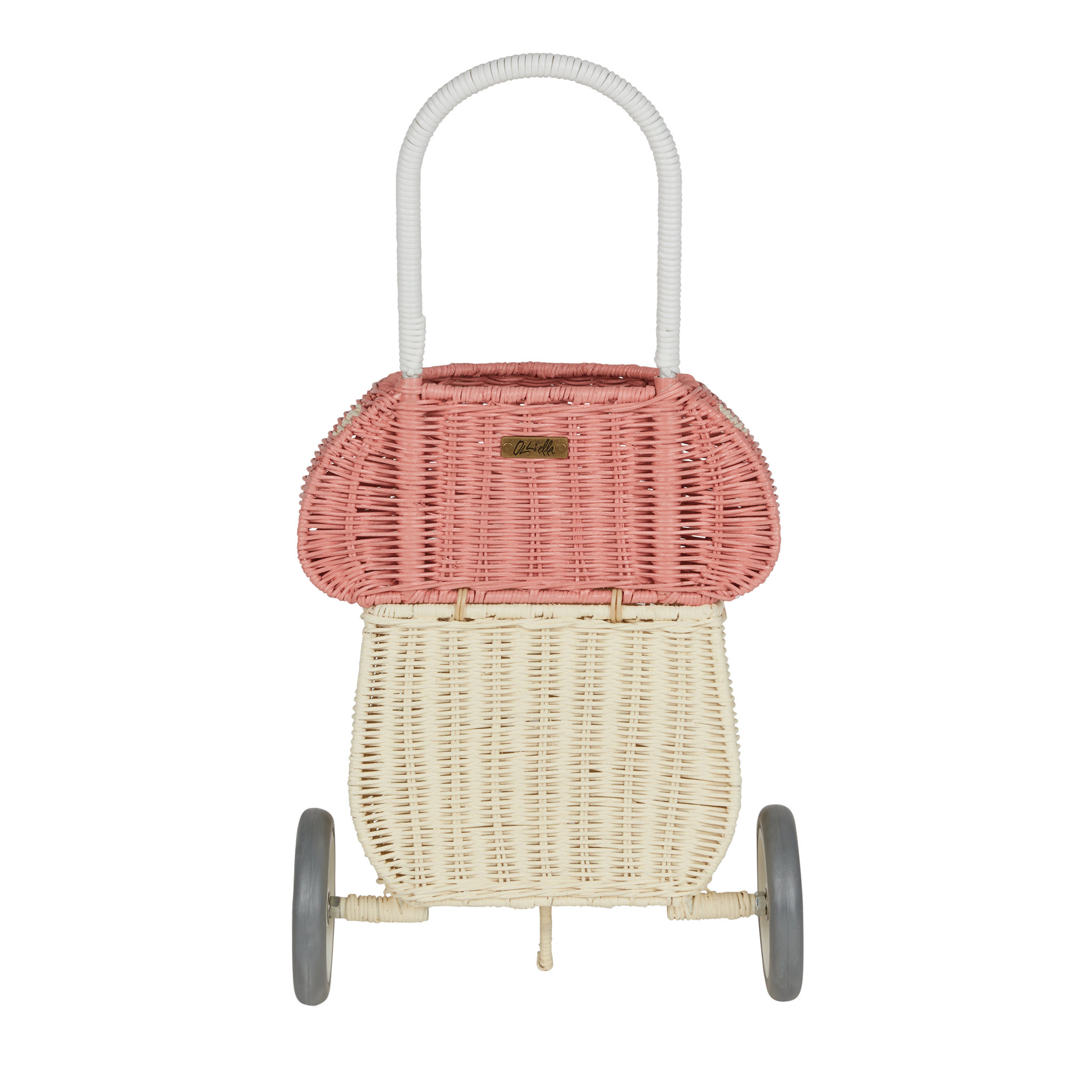 Olli Ella Rattan Mushroom Luggy - Musk