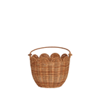 Rattan Tulip Carry Basket - Natural