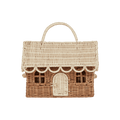 Gingerbread Casa Clutch - Natural/Straw