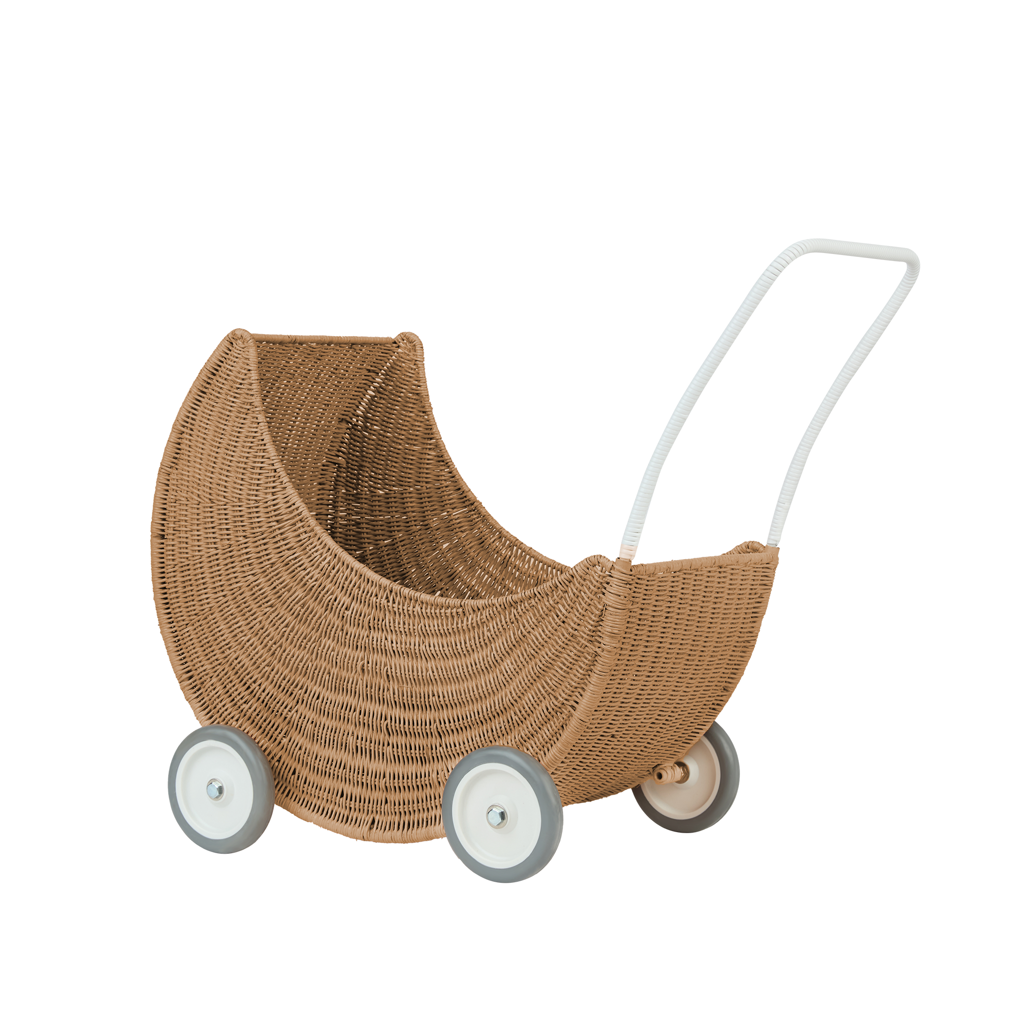 Olli Ella Rattan Moon Strolley - Natural