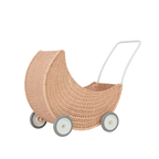 Rattan Moon Strolley - Seashell Pink