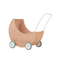 Rattan Moon Strolley - Seashell Pink