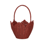 Poinsettia Basket - Red
