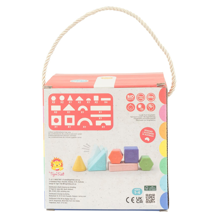 Rattle and Stack Blocks - Deluxe | 24 Pack