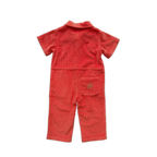 Organic Cord Boilersuit - Sauce