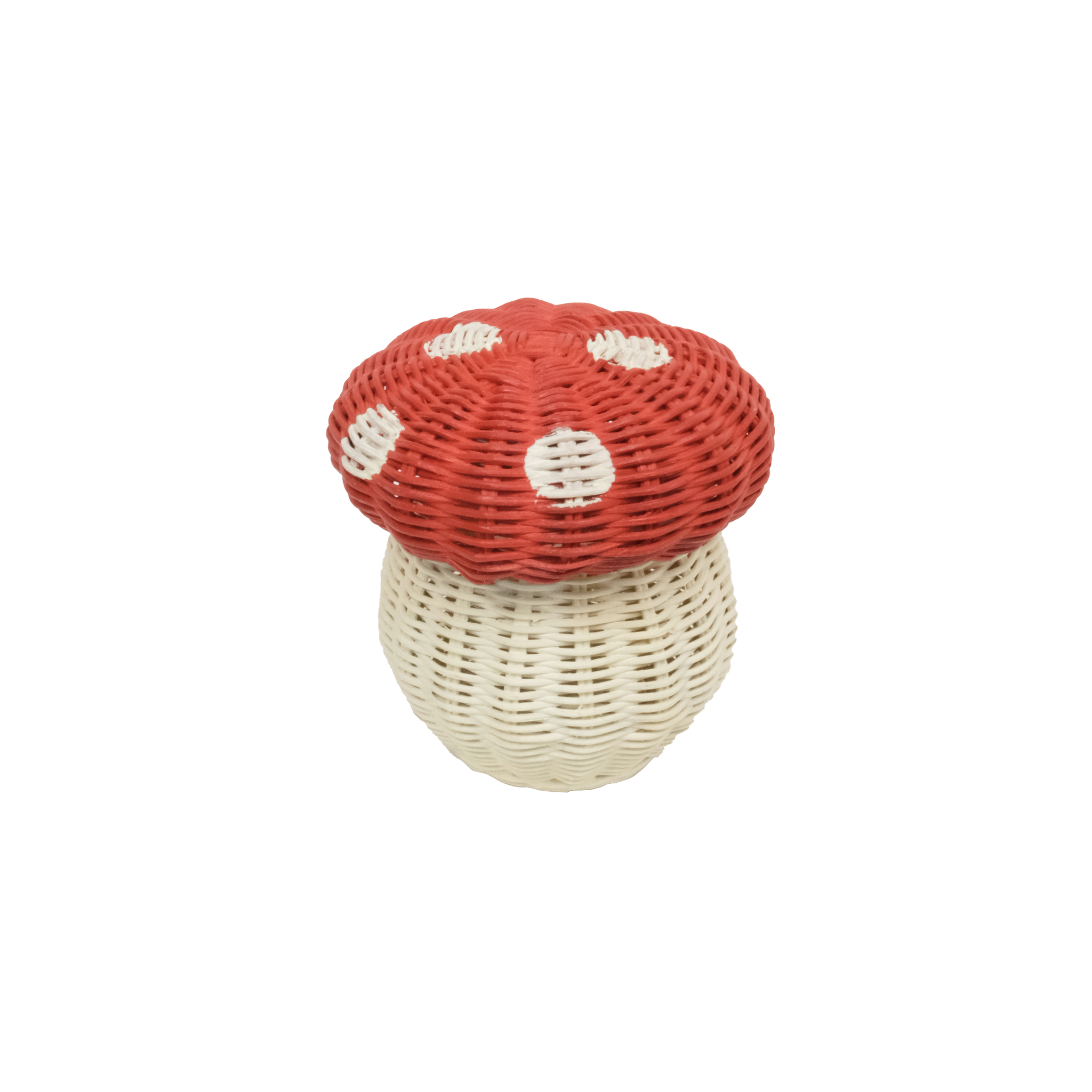 Porcini Basket - Red/Chalk