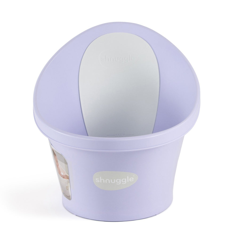 Shnuggle Baby Bath with Plug - Lilac