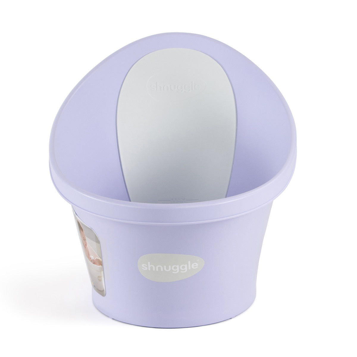 Shnuggle Baby Bath with Plug - Lilac