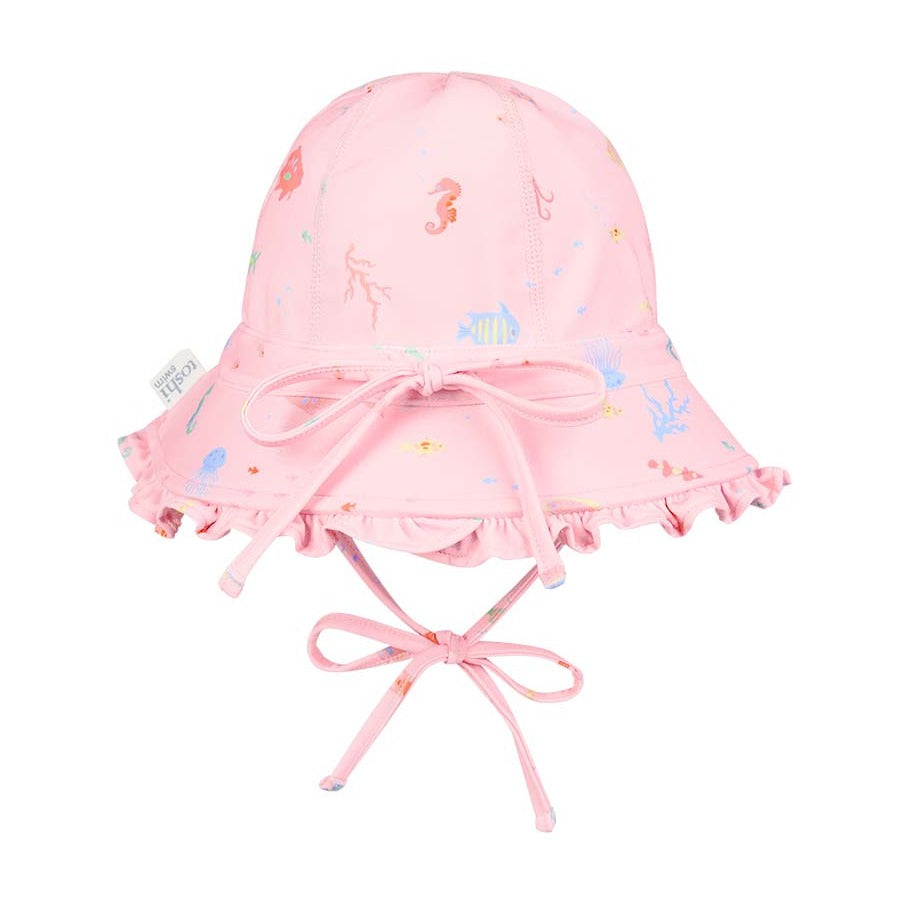 Toshi Swim Bell Hat - Coral