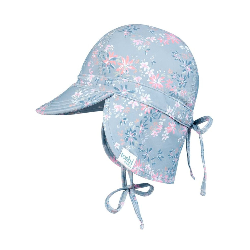 Toshi Swim Baby Flap Cap - Athena Dusk