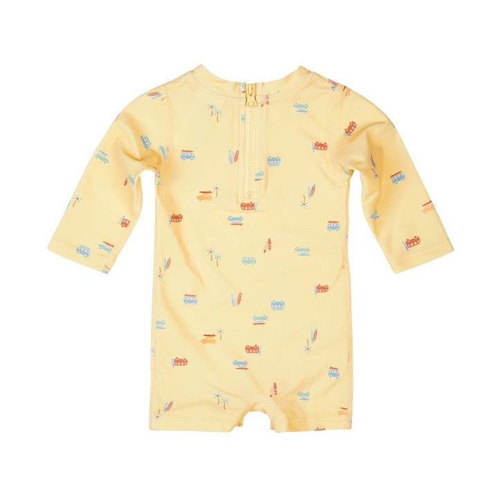 Toshi Swim Baby Onesie Long Sleeve - Sunny