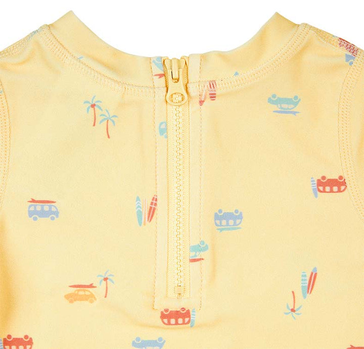 Toshi Swim Baby Onesie Long Sleeve - Sunny