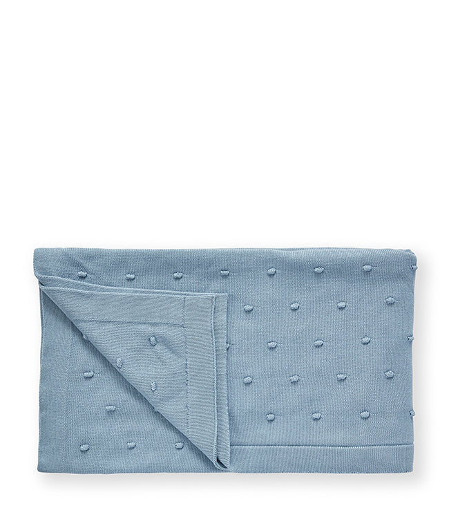 Bobble Baby Blanket - Baby Blue