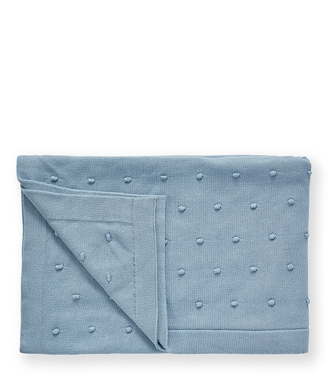 Bobble Baby Blanket - Baby Blue