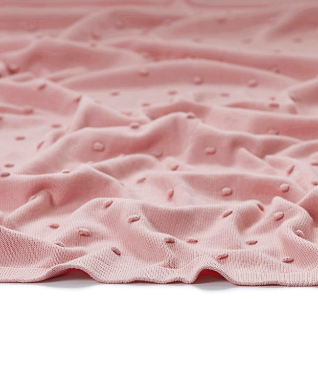Bobble Baby Blanket - Fairy Floss Pink