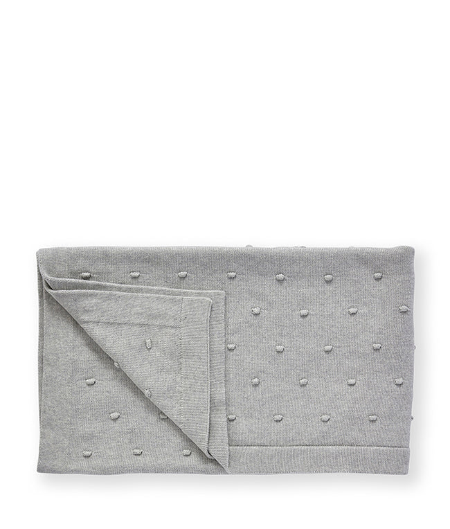 Bobble Baby Blanket - Sky Grey