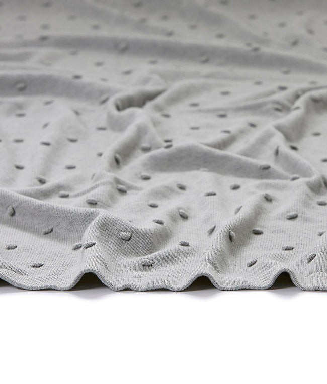 Bobble Baby Blanket - Sky Grey