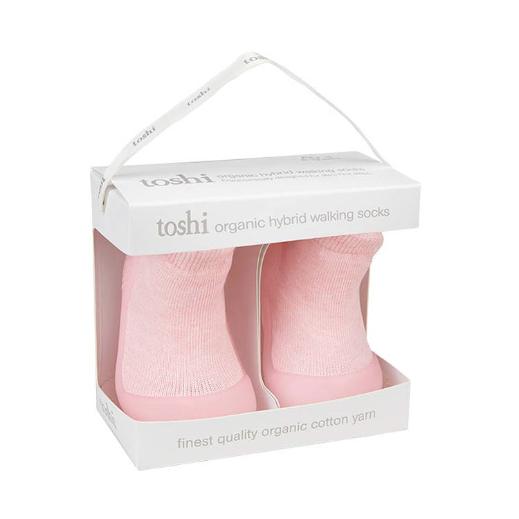 Toshi Organic Hybrid Walking Socks - Dreamtime / Pearl