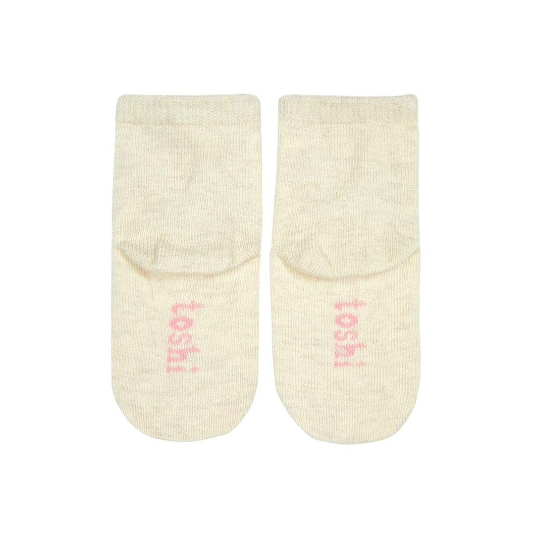 Toshi Organic Socks Ankle - Jacquard / Butterfly Bliss