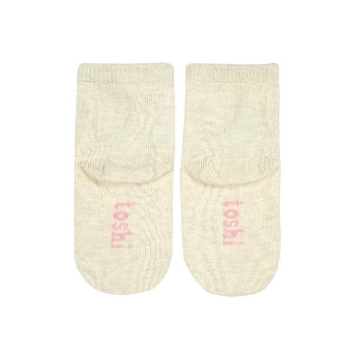 Toshi Organic Socks Ankle - Jacquard / Butterfly Bliss