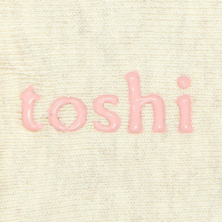 Toshi Organic Socks Ankle - Jacquard / Butterfly Bliss