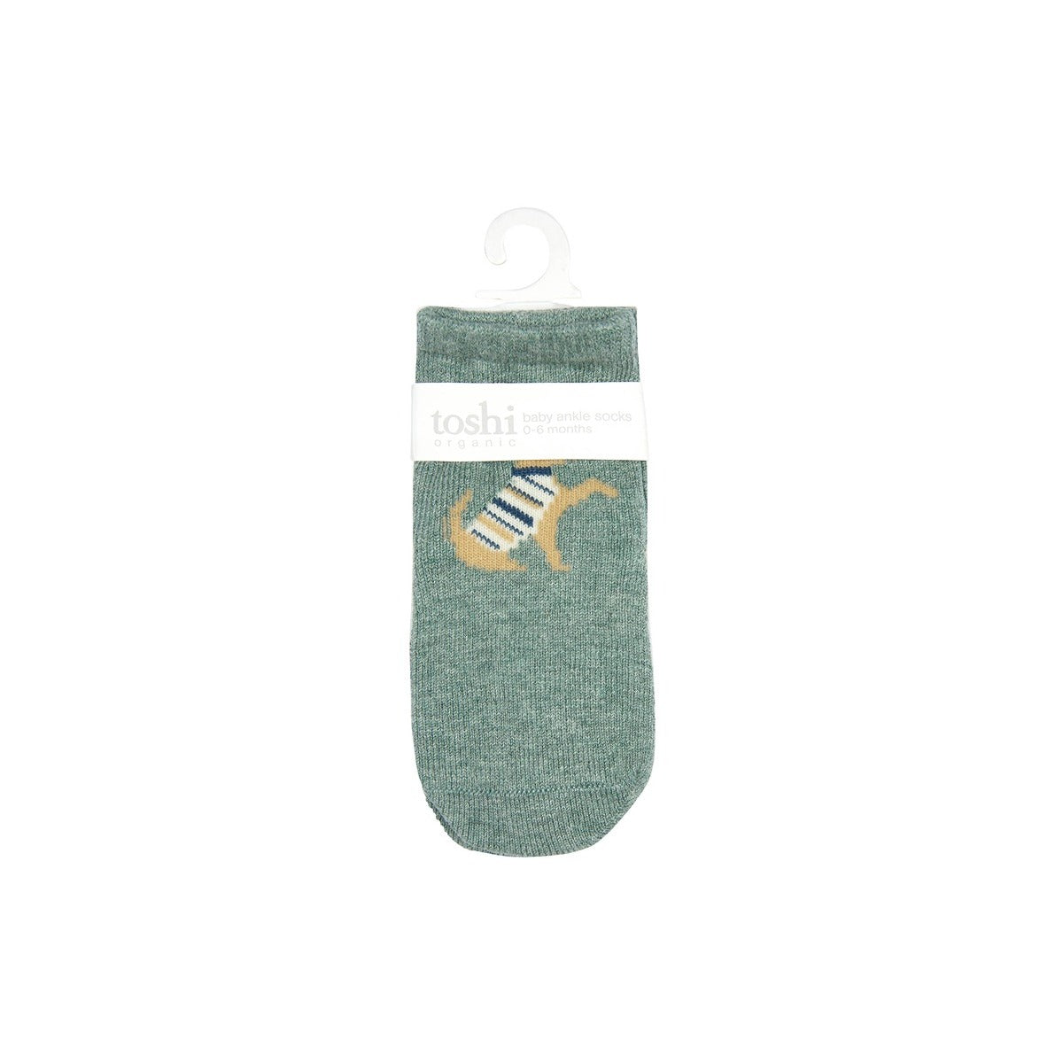Toshi Organic Socks Ankle - Jacquard / Lapdog