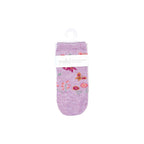 Organic Ankle Jacquard Socks - Lavandula
