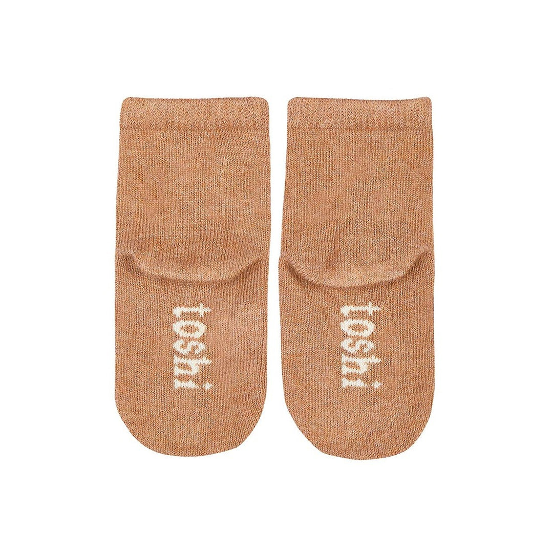 Toshi Organic Ankle Jacquard Socks - Puppy