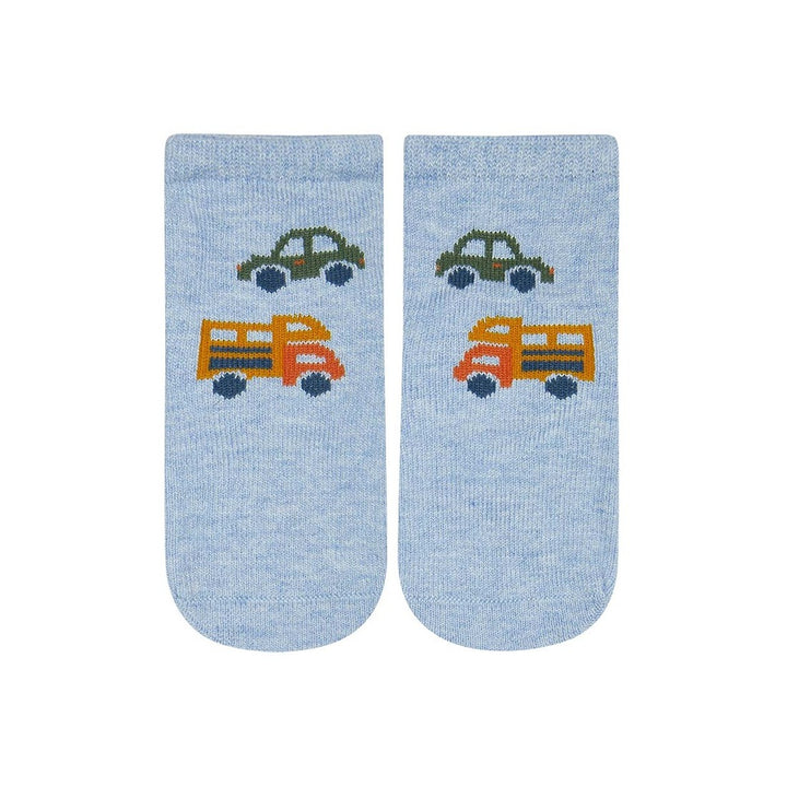 Toshi Organic Socks Ankle - Jacquard / Road Trip