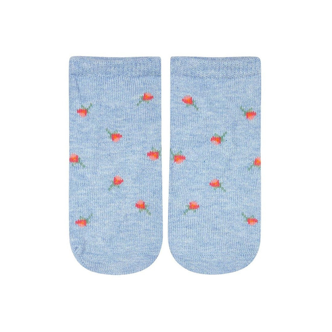 Toshi Organic Socks Ankle - Jacquard / Skyla
