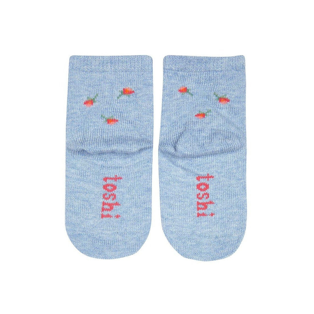 Toshi Organic Socks Ankle - Jacquard / Skyla
