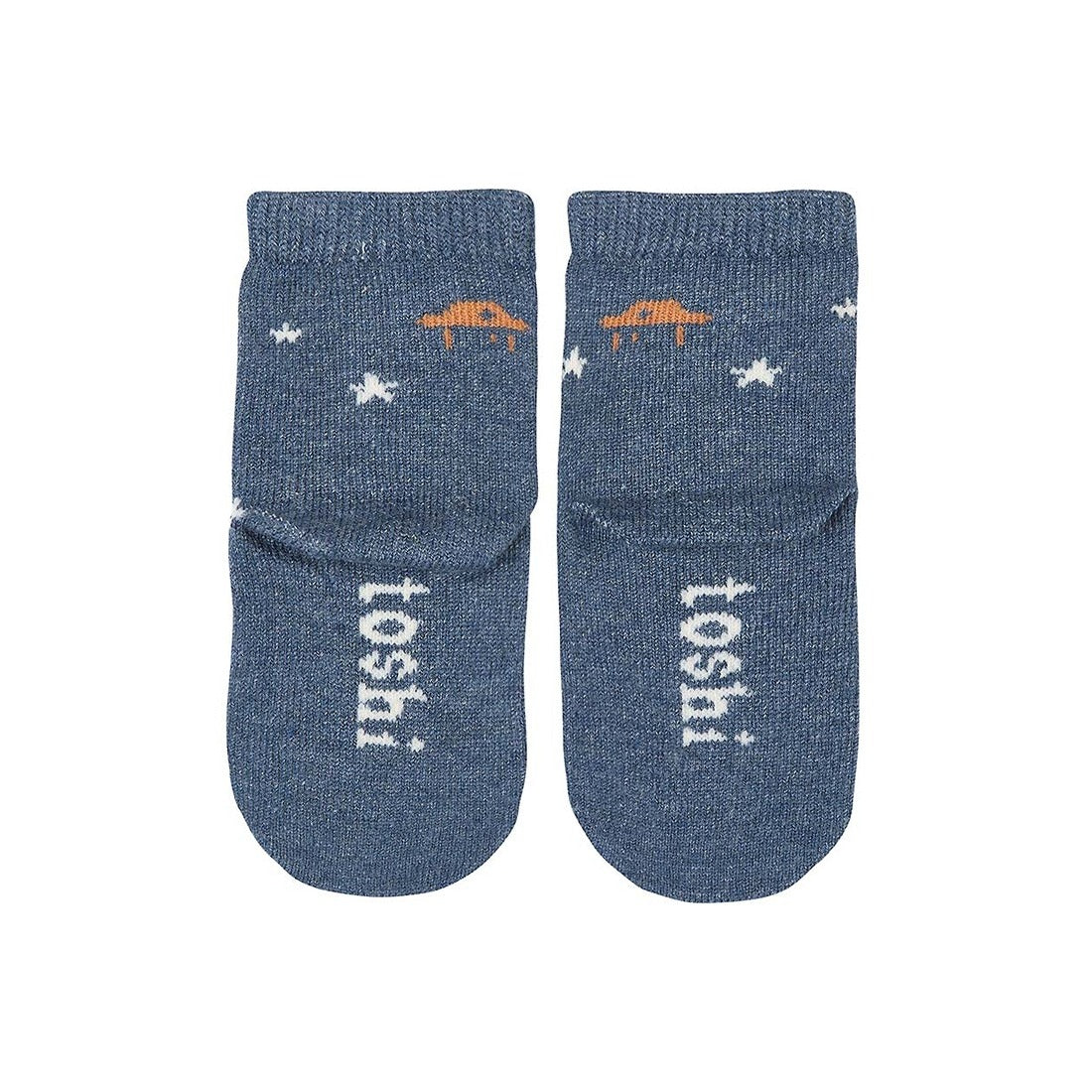 Organic Ankle Jacquard Socks - Space Race