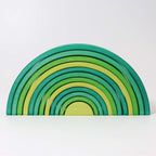 Rainbow Large - Forest Green