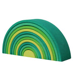 Rainbow Large - Forest Green