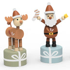 Christmas Pushing Puppet
