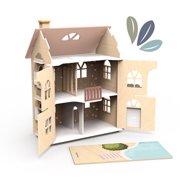 Cardboard Kids Stuff Doll House Dollhouse Diy Minimum World