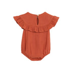 Ethel Playsuit - Flame Red