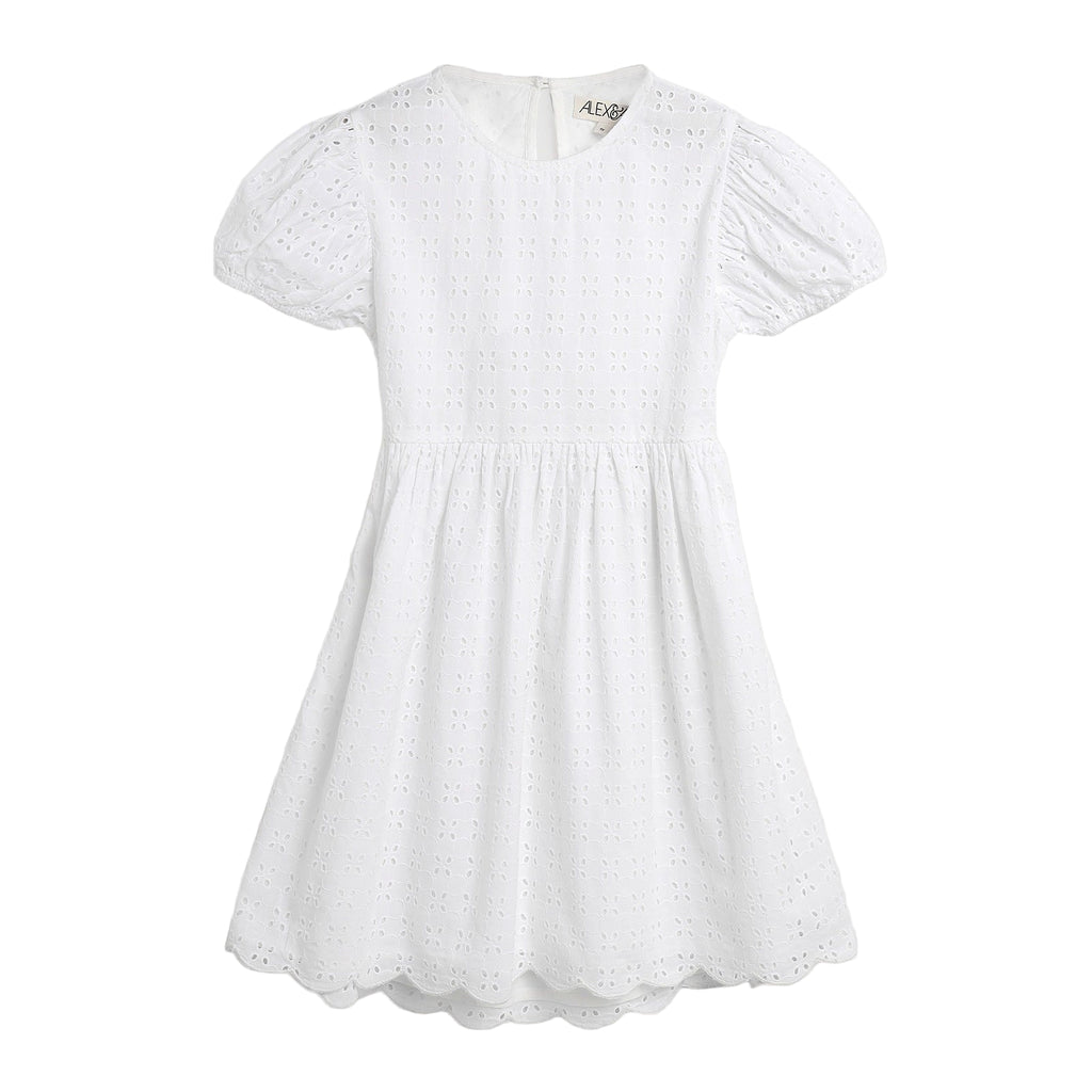 Alex and Ant Aria Dress - White