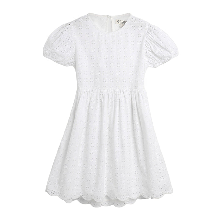Alex and Ant Aria Dress - White